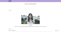 Desktop Screenshot of juliemastrine.com